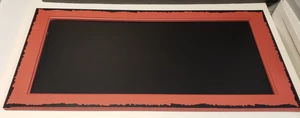 Large Chalkboard in Beautiful Wooden Frame 32 x 38" - Picture 1 of 4