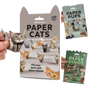 Premium Origami Paper 50 Sheets DIY Animal Folding Kits for Kid Birthday Present - Picture 1 of 13