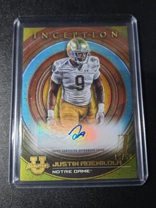 Justin Ademilola - Bowman University Inception 2023 - Jaguars - Auto Blue - /50 - Picture 1 of 4