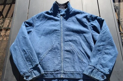 Chaqueta vaquera Sears Work Leisure para hombre XX-grande azul aislante Foto 1 de 4