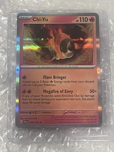 Chi-Yu 029/182 NM Paradox Rift Holo Rare Pokemon TCG Card - Picture 1 of 2