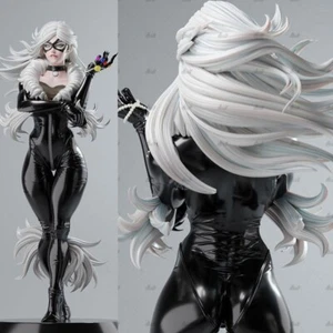 1/10 18cm Black Cat Woman 3D Print Figure Model Kit Unpainted Unassembled GK - Picture 1 of 7