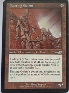 Rusting Golem - Nemesis - MTG - Picture 1 of 4