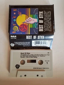 Best of Styx - RCA Records cassette - 1980 - VERY GOOD - Picture 1 of 1