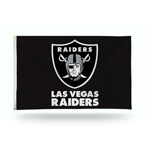 Las Vegas Raiders PREMIUM Authentic Official 3x5 Indoor/Outdoor Flag Banner NWT
