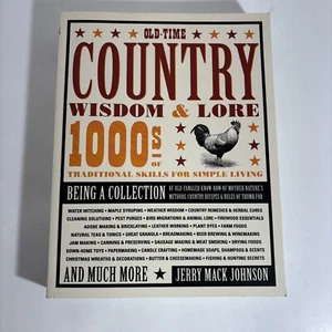 Old-Time Country Wisdom & Lore by Johnson Jerry Mack - Trade Paperback 2017 C6 - Picture 1 of 15