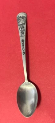 犹他州塞戈百合纯银10.1克4.25英寸纪念品勺子 — 第 1/4 张图片