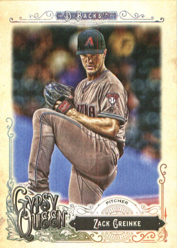 2017 Topps Gypsy Queen #20 Zack Greinke NM-MT Diamondbacks - Image 1 of 1