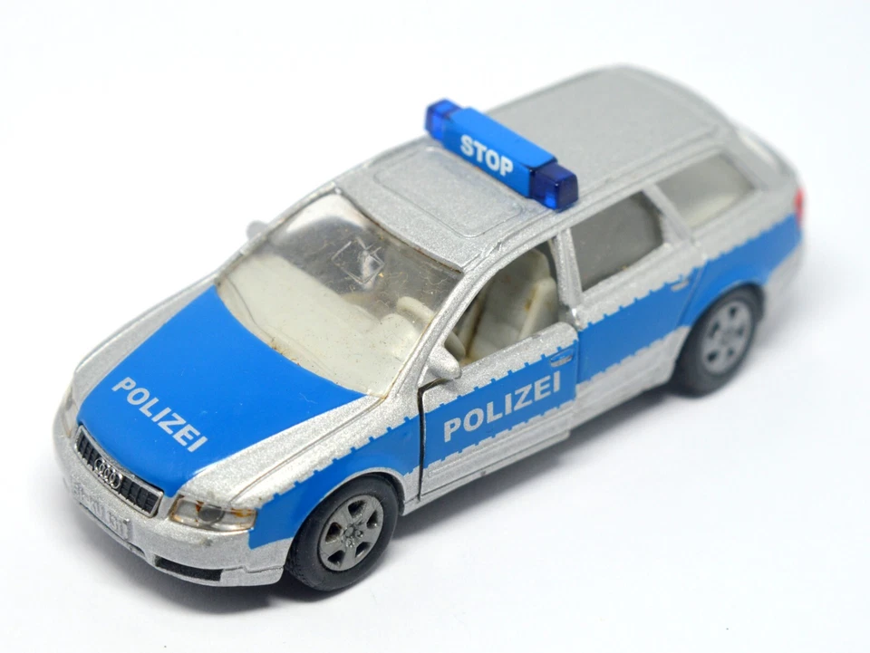 SIKU BRANDED AUDI A4 AVANT 2.5 TDI QUATTRO GERMAN POLICE POLIZEI CAR AUTO MODEL - Image 1 of 4