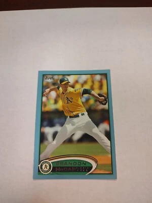2012 (ATHLETICS)  Topps Wal Mart Blue Border #73 Brandon McCarthy (PWE) - Image 1 of 2
