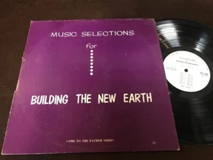KERRY MOTHERSILL & FRANK LYNCH Music Selections For Building The New Earth LP - Picture 1 of 1