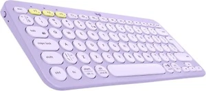Logitech K380 wireless Tastatur in Lila mit französischem AZERTY Layout - Bild 1 von 4