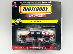 1998 MATCHBOX MADNESS 1:64 SCALE DIESCAST HUMVEE TACO BELL COLLECTIBLE  EDITON