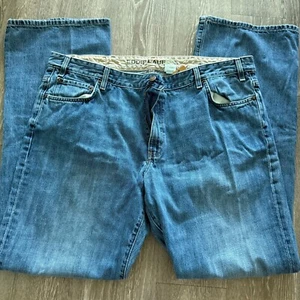 Eddie Bauer Mens Denim Jeans - Size 42x36 Bootcut Fit Baggy Y2K - Picture 1 of 6