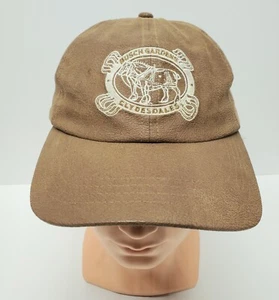 Budweiser Busch Gardens Clydesdale Hut hellbraun strukturiert verstellbar - Bild 1 von 4