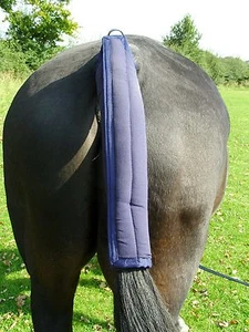 Gee Tac Tail Guard Padded Elasticated FULL BLUE - Picture 1 of 2