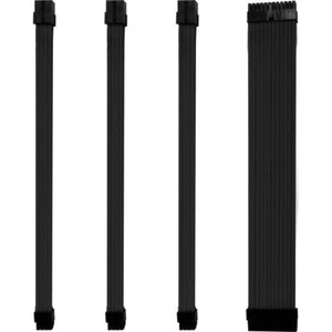 Kabel-Sleeve-Set - Schwarz - ONE GAMING - Bild 1 von 4