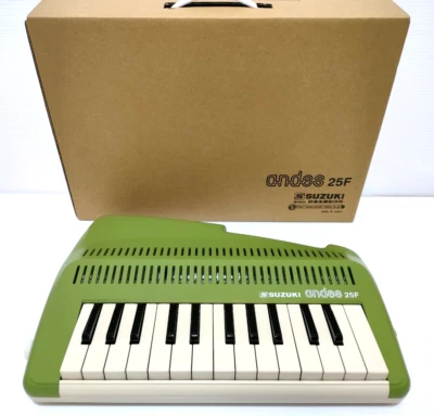 SUZUKI Andes 25F A-25F Teclado de Viento Grabadora Melodión Armónica Hecho en Japón Foto 1 de 4