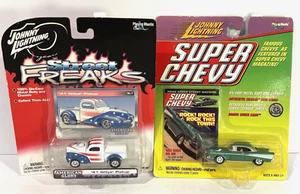 Camioneta Willys Johnny Lightning Super Chevy 57' Bel Air & Street Freaks 41' nueva en caja - Imagen 1 de 9