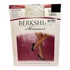 * Berkshire * - Queen Shimmers Control Top Pantyhose Size Q/Petite ~PLATINUM~