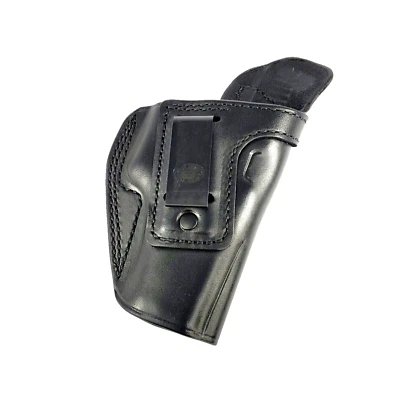FUNDA DE CUERO ALESSI IWB para GLOCK 17 22 31 GEN 1 y 2 sin barandilla negra derecha Foto 1 de 4