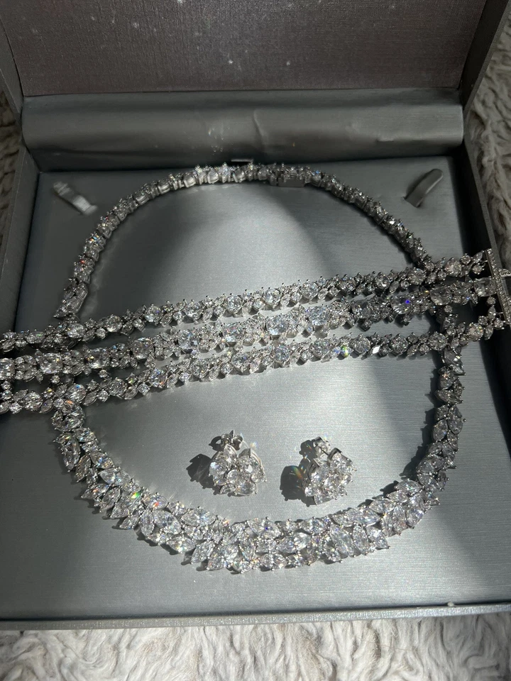 wedding jewelry set for bride - Image 1 of 4