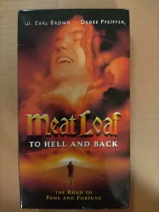 Meat Loaf - To Hell and Back (VHS, 2001) 90 min! RARE /OOP - Picture 1 of 5