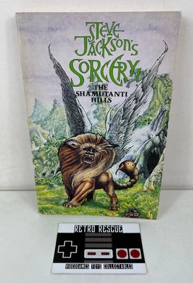 Shamutanti Hills Sorcery Steve Jackson Vintage Book RPG Adventure Fantasy 1983 - Image 1 of 4