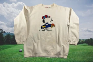 Snoopy & Friends PEANUTS Vintage Golf Sweatshirt Bill Ditfort 90s Large Herren - Bild 1 von 11