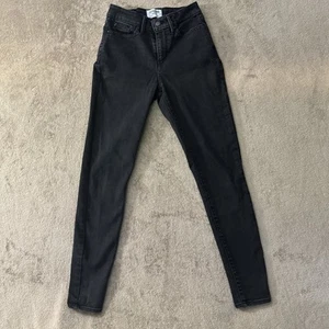 Denizen From Levi's High Rise Skinny Jeans Women's Size W26xL30 Black 5-Pocket - Picture 1 of 14