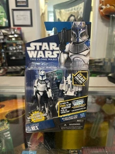 2011 Star Wars 3.75” The Clone Wars Captain Rex CW62 figure NIB - Picture 1 of 3