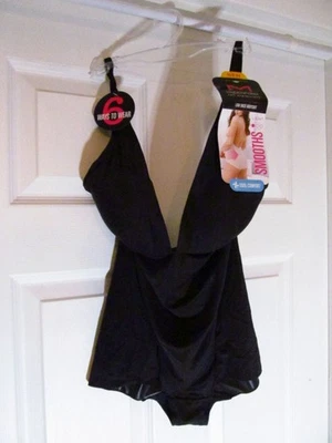 Боди с низкой спинкой Maidenform Self Expressions, черный, размер S или M - Изображение 1 из 4