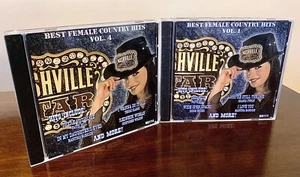 Best Female Country Hits Vol. 1 und Vol. 4er Set mit 2 Karaoke Musik CDs Menge - Bild 1 von 3