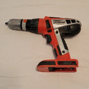 Black & Decker Fire Storm Cordless Drill FS1800D Removable Chuck ~ Bare Tool - Picture 1 of 8