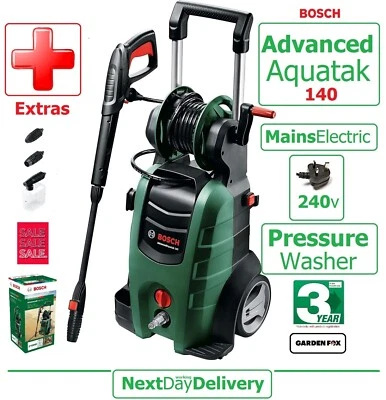 new BOSCH AdvancedAquatak 140 1400psi Pressure Washer - 06008A7D70 3165140906500 - Image 1 of 4