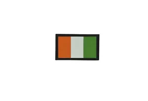Patch Aufnäher Aufnäher Stickerei Thermoaufnäher bedruckt Flagge Badge Irland - Bild 1 von 1
