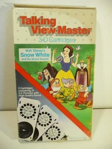 VINTAGE VIEWMASTER 3D CARTRIDGE SNOW WHITE & THE SEVEN DWARFS 4454 - Picture 1 of 4