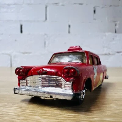 Checker Cab MB600 Spongebob Squarepants 5 Pack 2007 Red - Image 1 of 4