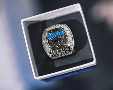 San Jose Earthquakes 20th Anniversary ring Cover