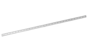 Aluminum Ruler Aluminum Rod Ruler 30Cm Aluminum Ruler Drawing Rod 1 Piece New - Picture 1 of 6