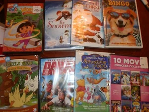 Lot Of 8 Factory Sealed Kids Dvds Low Shipping Lot 3 - Picture 1 of 3