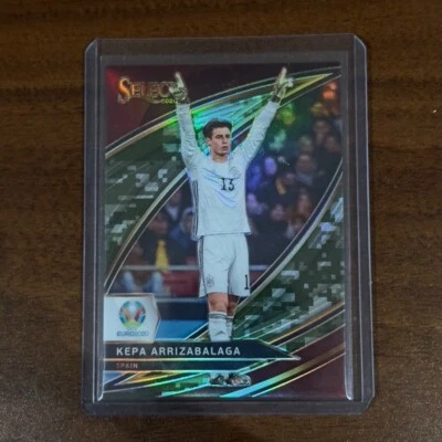 2020 Select Uefa Euro Camo Prizm #190 Kepa Arrizabalaga - Spain 13/25 RARE GM  - Image 1 of 2