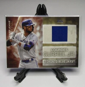 LOURDES GURRIEL JR. 2020 Topps MAJOR LEAGUE MATERIAL GOLD Jersey Card #18/50 - Picture 1 of 6