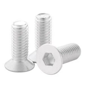 15pcs M5 Allen screws countersunk screw bolts thread nails aluminium alloy - Picture 1 of 2