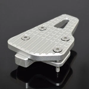 Silver Rear Foot Brake Lever Pedal Enlarge Extension Pad For BMW F900R 2019-2021 - Picture 1 of 7