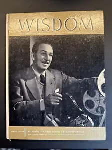 1959 Wisdom Magazine *Walt Disney*King Arthur*Animations* HARDCOVER - Picture 1 of 9