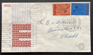 NETHERLANDS 1965 Europa FDC (K1265) - Picture 1 of 2