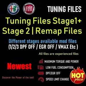 ALFA/FIAT Ecu Remap Chip Tuning File Collezione per Kess V2 KTag PCMTuner - Foto 1 di 1