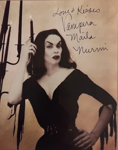 Vampira, Maila Nurmi, handsigniert signed, 8x10 Foto, Vampir, selten, sexy - Bild 1 von 1