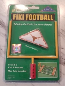 Texas Longhorns Tabletop Fiki Football Game Flick it field & goal - New - Picture 1 of 2